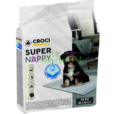 Пелюшки для собак Croci Super Nappy 60х60 см, 10 шт