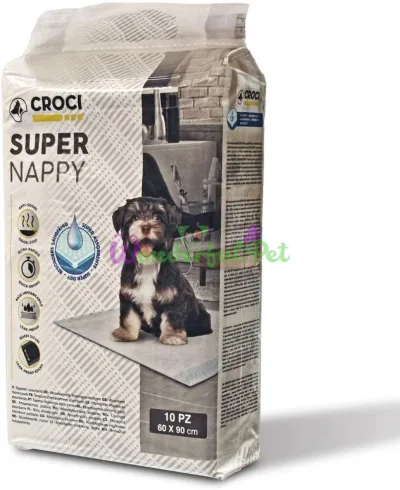 Dog training pads 90x60, 10 pcs pack (8 packs per box, price per pack)