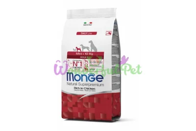 Сухий корм MONGE DOG Mini Puppy Junior Chicken Rice 800 г