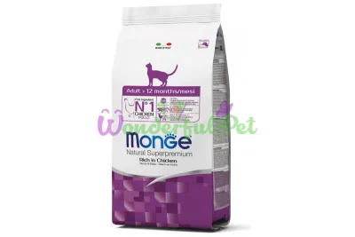 MONGE CAT Adult Chicken Dry Food 10 kg