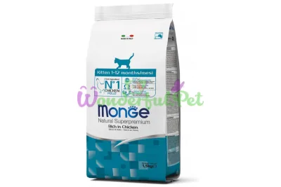 Сухий корм MONGE CAT Kitten Chicken 1.5 кг