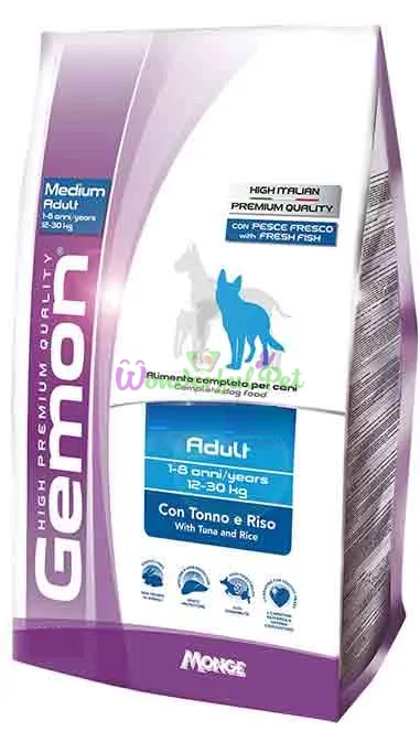 Сухий корм GEMON DOG All breeds Adult Tuna Rice 20 кг