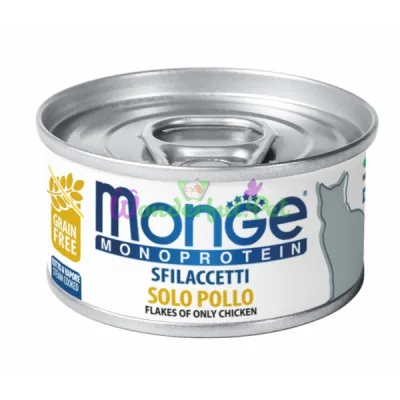 MONGE CAT Monoprotein SOLO Chicken 80 g Wet Food