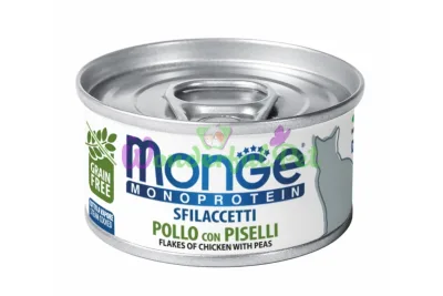 MONGE CAT Monoprotein SOLO Chicken Vegetables 80 g Wet Food