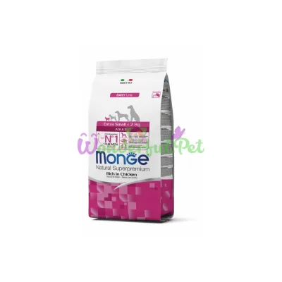 Сухий корм MONGE DOG Extrasmall Adult Chicken Rice 800 г