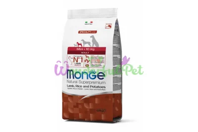 Сухий корм MONGE DOG Mini Adult Lamb Rice Potato 2.5 кг