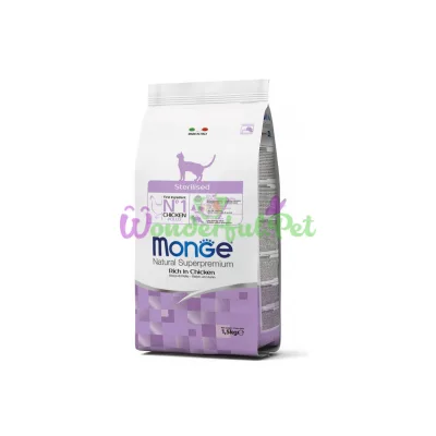 Сухой корм MONGE CAT Sterilized Chicken 1.5 кг