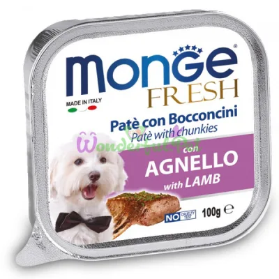 Паштет MONGE DOG FRESH Lamb 100 г