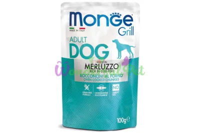 Вологий корм MONGE DOG GRILL Cod Fish 100 г