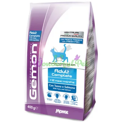 Сухой корм GEMON CAT Adult Complete Tuna Salmon 400 г