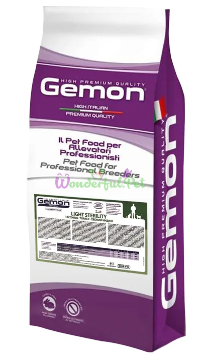 Сухий корм GEMON CAT Sterilised Light Turkey 20 кг
