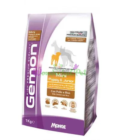 Сухой корм GEMON DOG Mini Puppy Junior Chicken Rice 1 кг