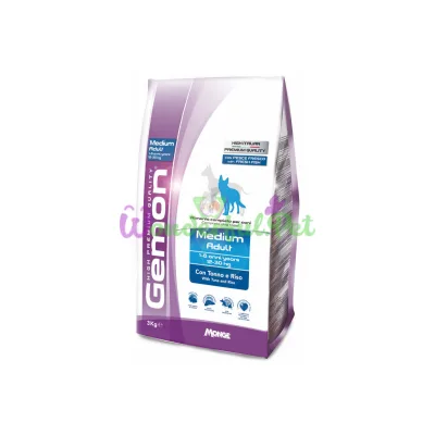 Сухий корм GEMON DOG Medium Adult Тунець Рис 3 кг