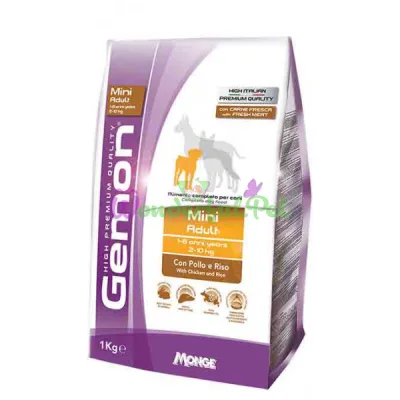 Сухой корм GEMON DOG Mini Adult Chicken Rice 1 кг