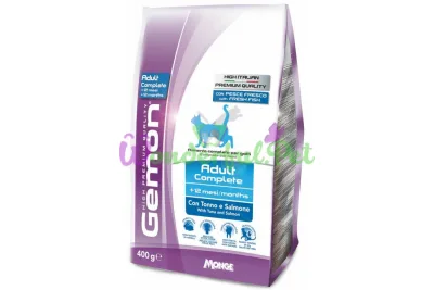 Сухой корм GEMON CAT Adult Complete Tuna Salmon 5 кг ведро