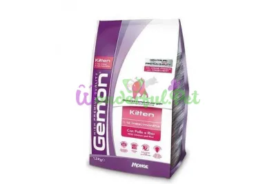 GEMON CAT Kitten Chicken Rice Dry Food 5 kg bucket