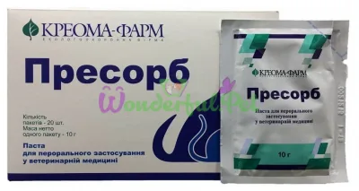 Пресорб Адсорбент для собак и кошек, упаковка 20 шт 10г